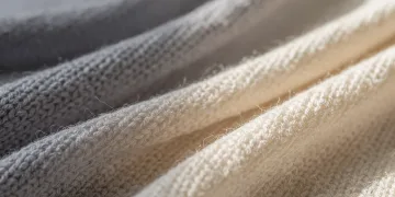 Elegant Tencel blend knit fabric showcasing sustainable luxury