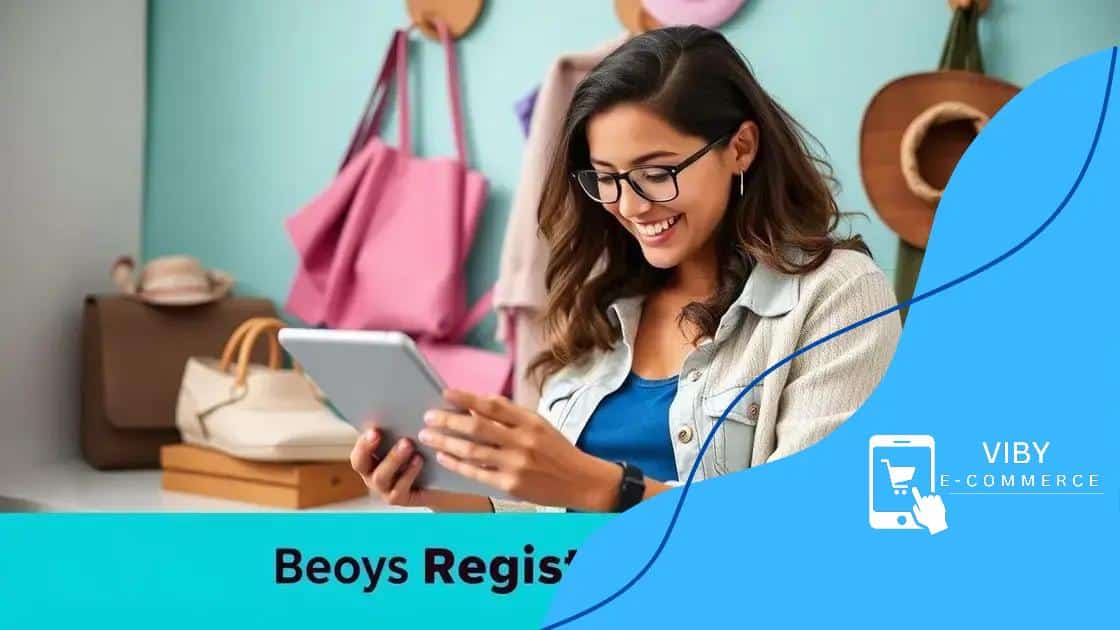 Benefits of being a registered user