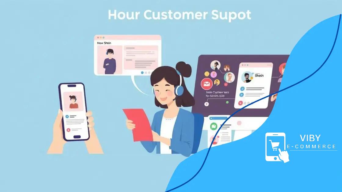 how to reach Shein’s customer support