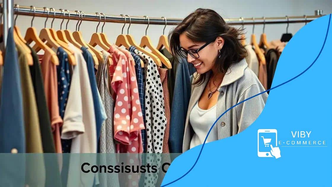Tips for making conscious fashion choices