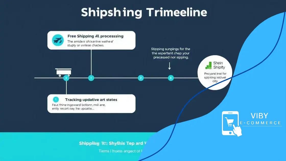 Timeframes for Shein’s free shipping