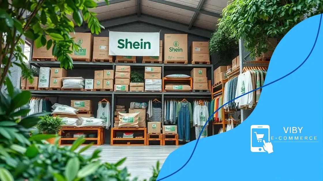 Sustainability concerns in Shein
