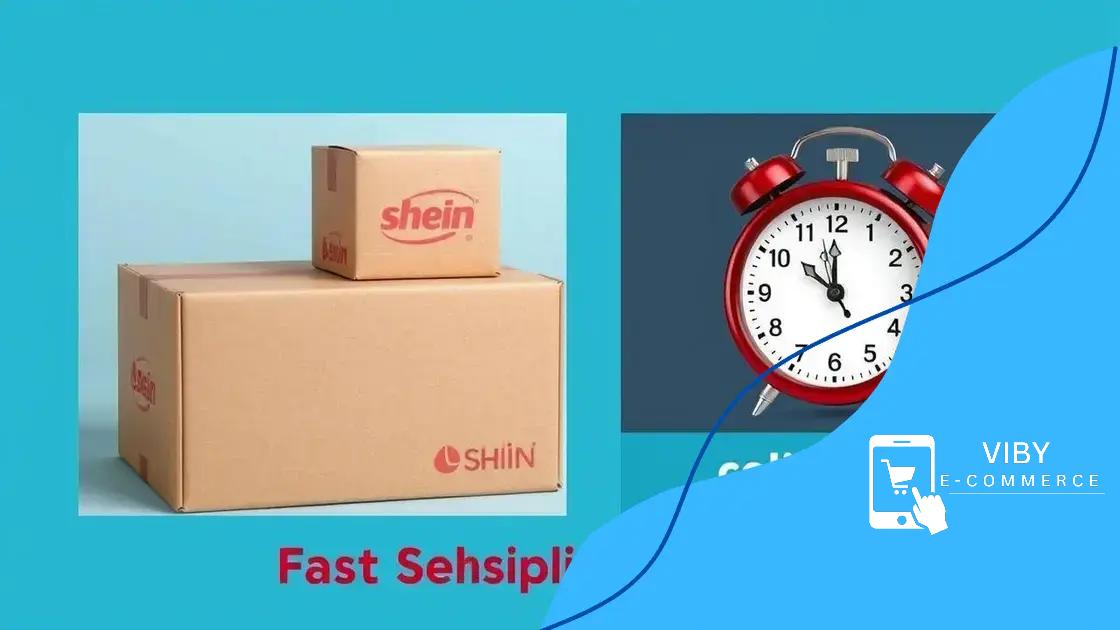 comparison of Shein’s delivery speed with competitors